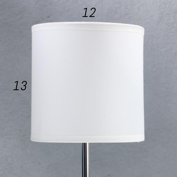 Лампа настольная 16011/1 E14 40Вт дерево-хром 12,5х12,5х42 см RISALUX