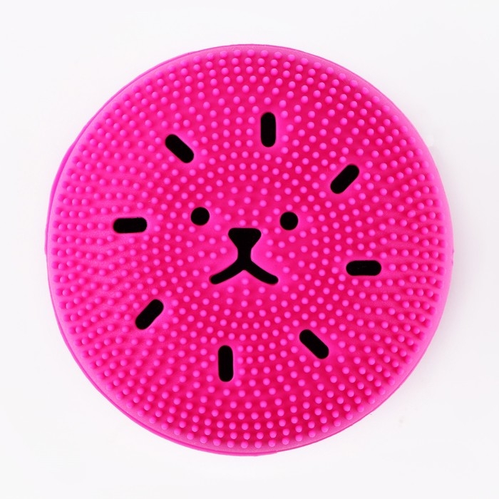 Щёточка  для умывания «Новогодняя коллекция: Чудеса для тебя», 5,5 х 5,5 см