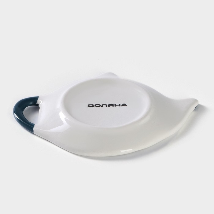 Подставка под чайный пакетик Доляна «Тропики», 12×9 см Подставка под чайный пакетик Доляна «Тропики», 12×9 см