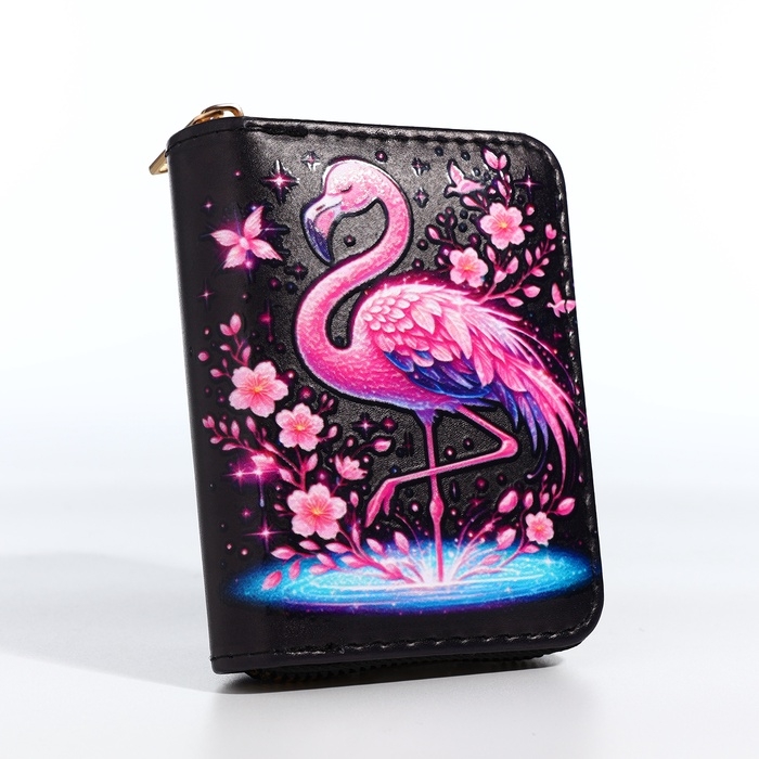 Кошелёк на молнии, цвет чёрный Кошелёк на молнии, цвет чёрный