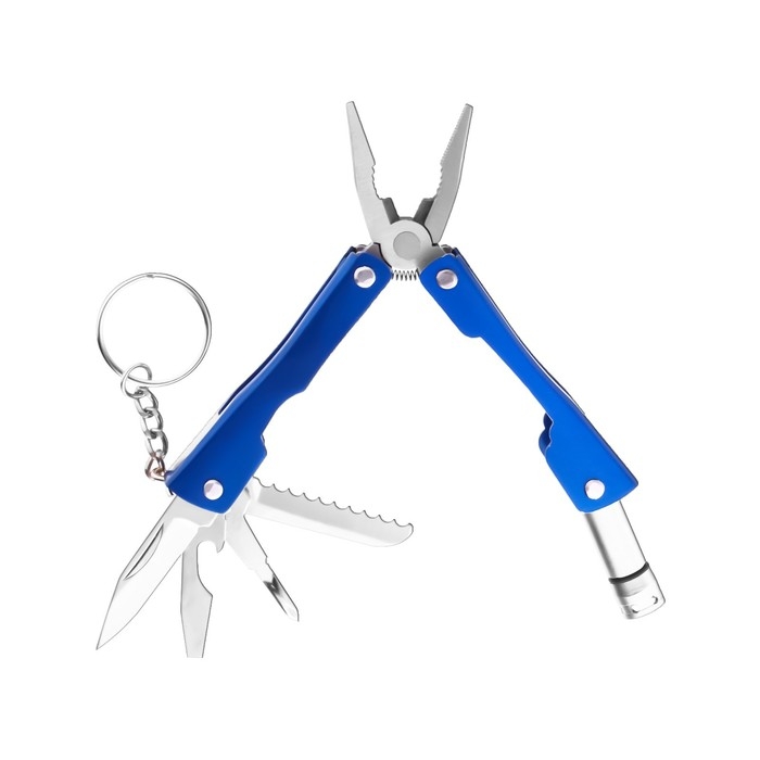 Мультитул 6в1 с фонариком, рукоять глянцевая, Мультитул 6в1 с фонариком, рукоять глянцевая,