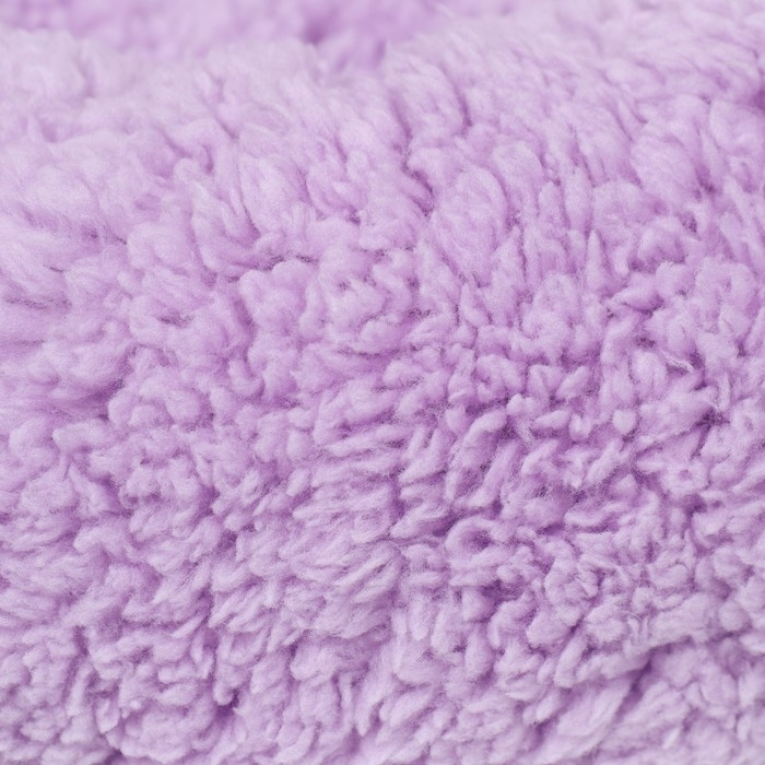 Лежанка для собак и кошек  Лежанка для собак и кошек "Уют", мягкий мех, 50 х 42 х 11 см, фиолетовая