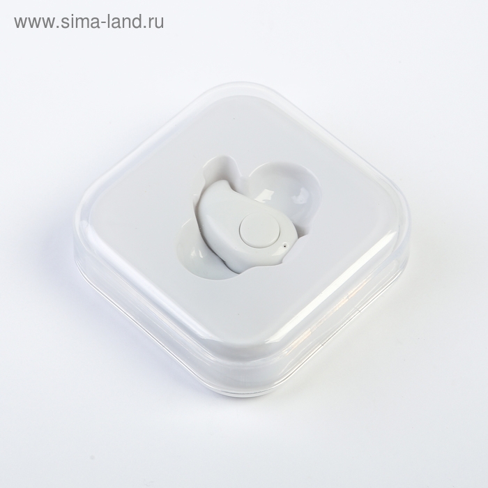 Наушник беспроводной Luazon RX-3, микрофон, АКБ 50 мАч, белые Наушник беспроводной Luazon RX-3, микрофон, АКБ 50 мАч, белые