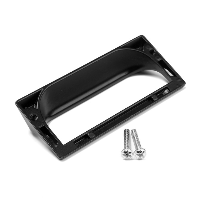 Ручка мебельная ТУНДРА RT001 96, цвет черный Ручка мебельная ТУНДРА RT001 96, цвет черный