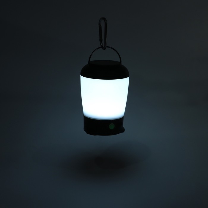 Фонарь кемпинговый аккумуляторный, 370 лм, 2000 мАч, 2835, SMD, 6 режимов, 12.8 х 9 см