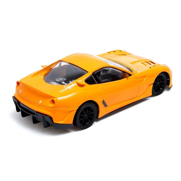 Машина радиоуправляемая «Спорткар», 1:16, работает от батареек, цвет жёлтый Машина радиоуправляемая «Спорткар», 1:16, работает от батареек, цвет жёлтый
