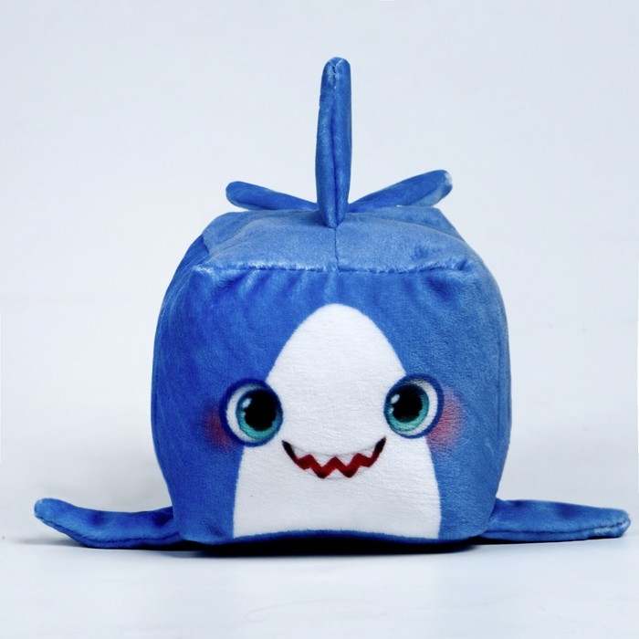 Мягкая игрушка кубик  Мягкая игрушка кубик "Акула"