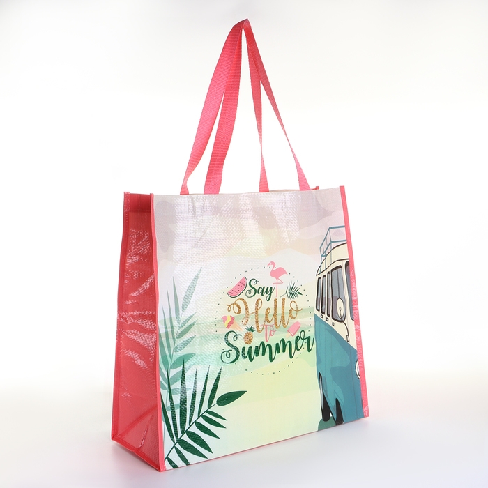 Сумка хозяйственная без застёжки, цвет разноцветный Сумка хозяйственная без застёжки, цвет разноцветный