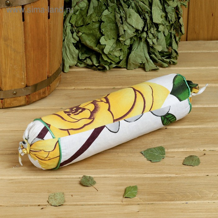 Валик из стружки можжевельника, L= 34 см, в индивидуальной упаковке Валик из стружки можжевельника, L= 34 см, в индивидуальной упаковке