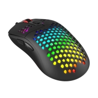 Мышь Marvo G925, игровая, проводная, оптическая, RGB, 12000 dpi, USB, 1.8 м, чёрная