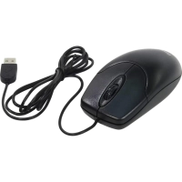 Мышь компьютерная Genius NetScroll 120 V2, 1000 DPI, кабель 1.5 м, черный