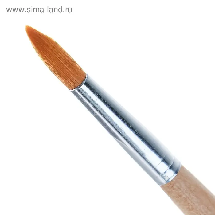 Кисть нейлон № 12, круглая Кисть нейлон № 12, круглая