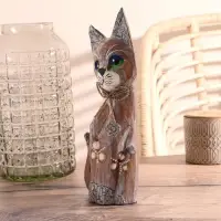 Сувенир дерево "Кошка" 30 см