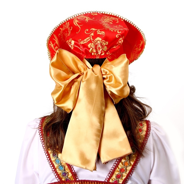 Карнавальный костюм «Самоцветы»: платье, кокошник, косынка в руку, р-р 42-44 Карнавальный костюм «Самоцветы»: платье, кокошник, косынка в руку, р-р 42-44