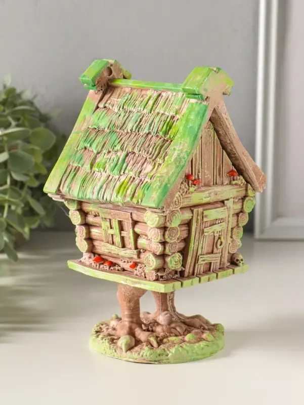 Шкатулка "Избушка на курьих ножках"  18х10х10 см