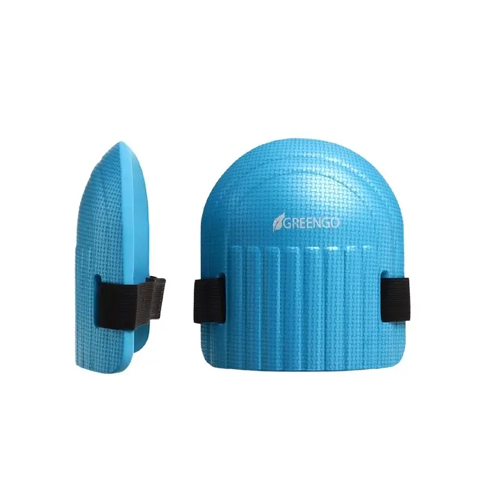 Наколенники защитные, универсальные, 17&times;13 см, синие, Greengo