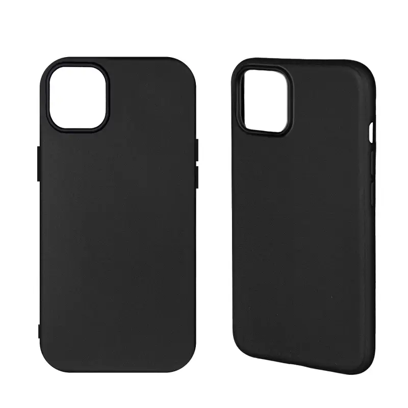 Чехол для iPhone 15 TPU матовый черный