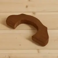 Ручка для бани и сауны, 18.5&times;8&times;2.5 см липа, коричневая, &laquo;Добропаровъ&raquo;