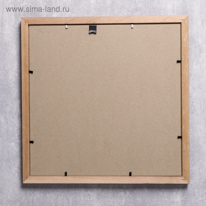 Фоторамка сосна с20 махагон 30х30 см (пластиковый экран)