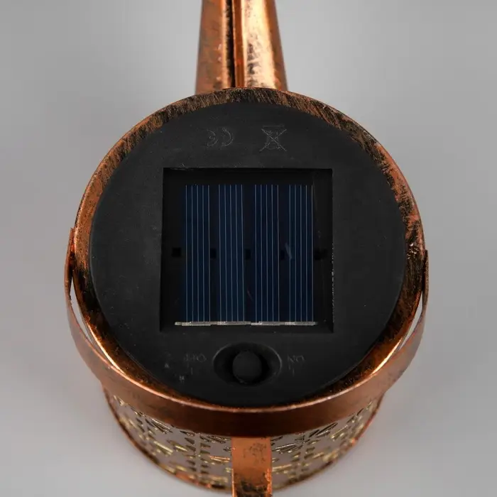 Садовый светильник &laquo;Лейка&raquo;, уличный, на солнечной батарее, 21&times;15&times;9.5 см, 37 LED, свечение тёплое белое