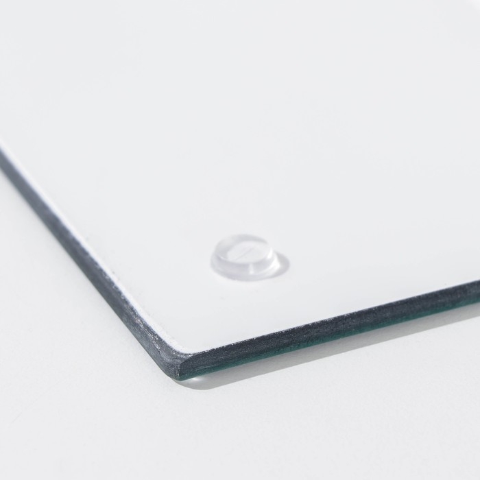 Доска разделочная стеклянная Доляна «Кофемания», 30×20 см