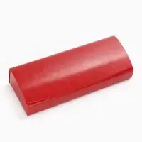 Футляр для очков на магните, 15.5&times;3.3&times;6 см, красный