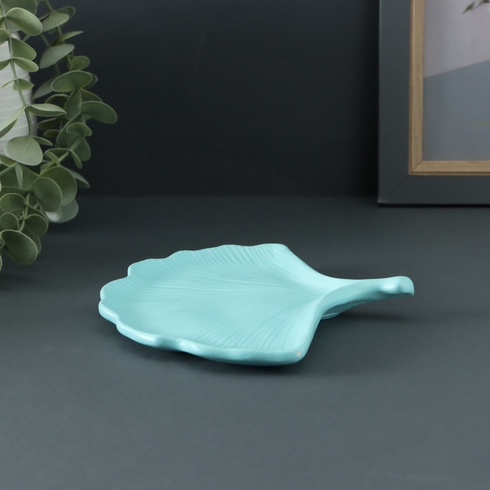 Подставка для мелочей "Одуванчик" 16х12см, мятный