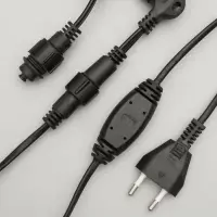 Гирлянда &laquo;Занавес&raquo; 2&times;6 м, IP44, УМС, тёмная нить, 1440 LED, свечение белое, мерцание, 220 В