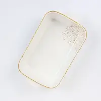 Форма для запекания Magistro, 1 л, 27.5&times;14.6&times;5.4 см, фарфор, белая