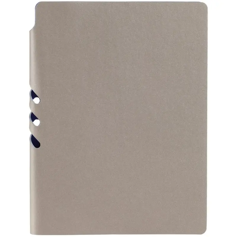 Ежедневник Flexpen, недатированный, серебристо-синий Ежедневник Flexpen, недатированный, серебристо-синий