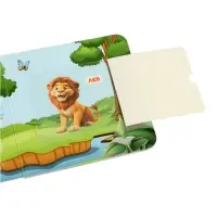 Книжка с окошками &laquo;В. Степанов. Капибара в зоопарке&raquo;,10 стр