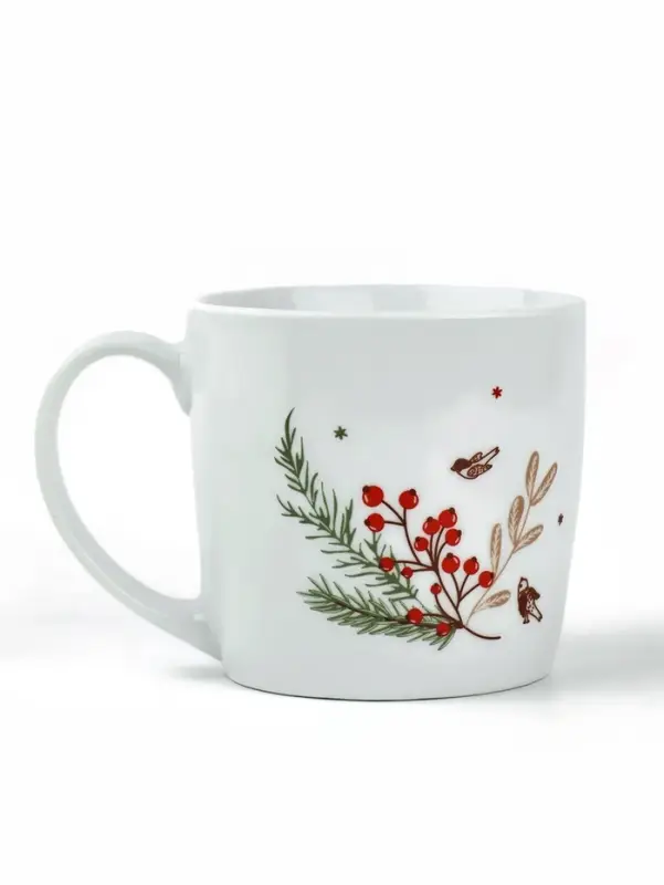 Кружка новогодняя керамическая &laquo;Новогодние истории&raquo;, 350 мл