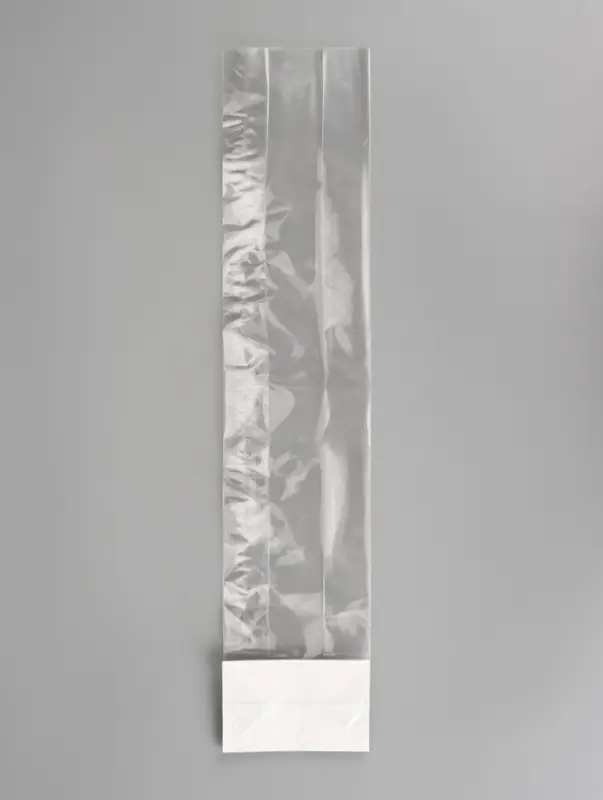 Пакет с жестким дном, прозрачный, 11&times;7&times;53 см