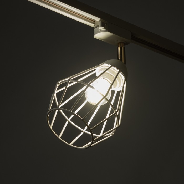 Светильник трековый Светильник трековый "Адри" Е27 40Вт белый 16х13х18см