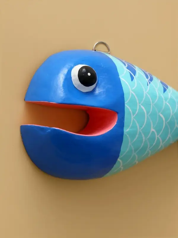 Панно «Рыба-хищник», 22×11×5 см, дерево, разноцветное Панно «Рыба-хищник», 22×11×5 см, дерево, разноцветное