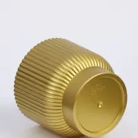 Горшок &laquo;Чаша&raquo;, 9.5&times;9.5 см, пластик, золотой