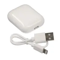 Наушники беспроводные Windigo W22, TWS, вкладыши, Bluetooth 5.0, 40/500 мАч, сенсор, белые глянцевые