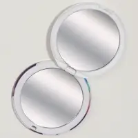 Зеркало складное &laquo;Единороги&raquo;, d=7 см, рисунок МИКС