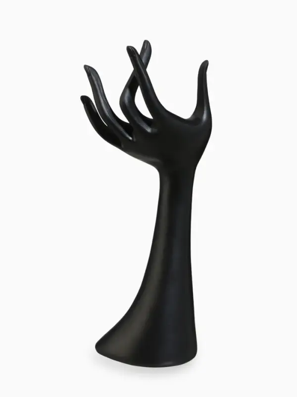 Подставка для украшений QF &laquo;Рука&raquo; 9.5&times;7&times;24, чёрная