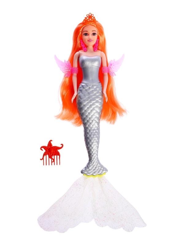 Кукла-русалка Кукла-русалка "Волшебное преображение", МИКС
