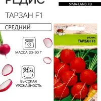 Семена Редис &laquo;Тарзан&raquo; F1 0.4 г