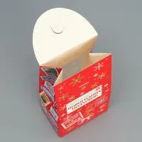 Коробка складная «Новогодняя почта», 9 х 19 х 6 см