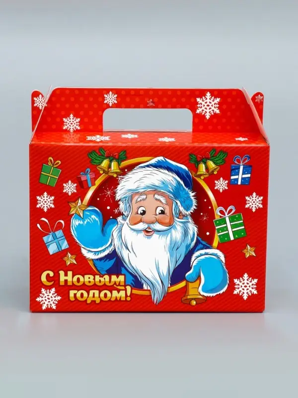 Подарочная новогодняя коробка &laquo;Новогодняя дружба&raquo; , Чемодан 23&times;10.5&times;16.5 см
