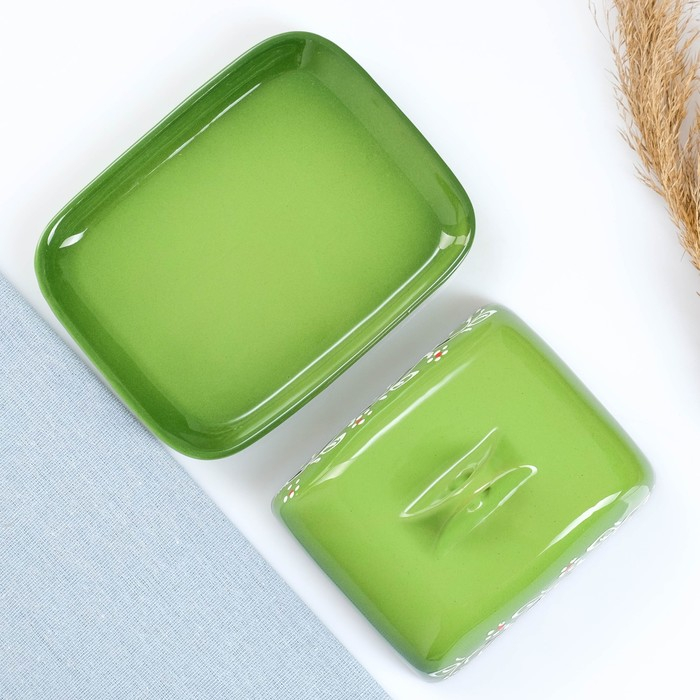 Масленка Масленка "Псковская" 18х14х8см, ритм