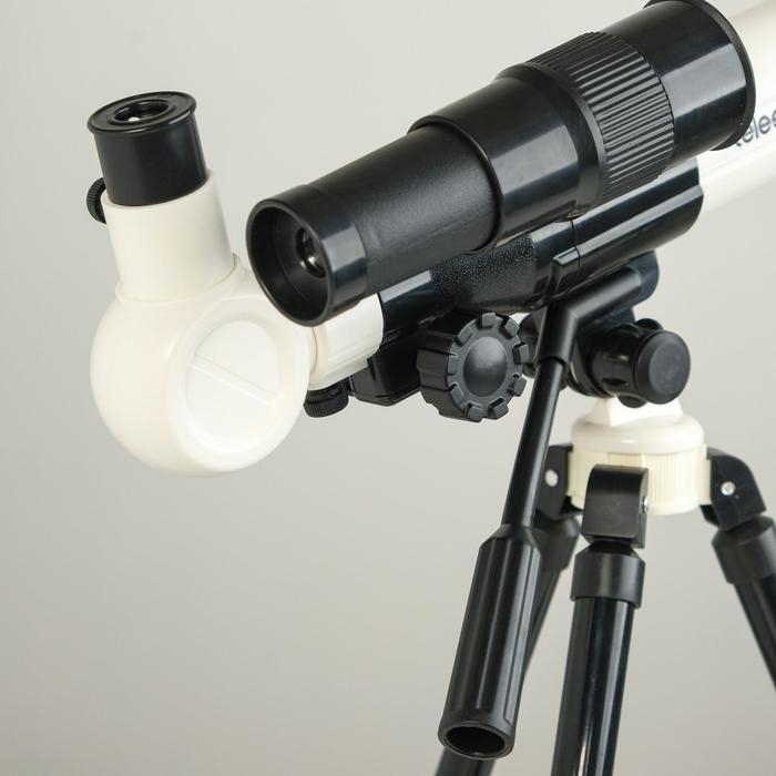 Телескоп Телескоп "Юный астроном" кратность х40, белый