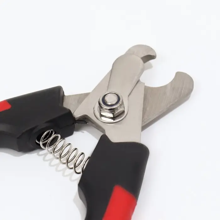 Когтерез боковой большой, 16&times;5.5&times;1.1 см, закругленные нескользящие ручки, эконом, цвет МИКС