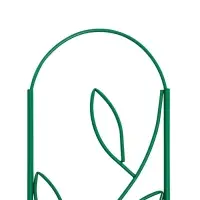 Шпалера, 173&times;37&times;1 см, металл, зелёная, &laquo;Декоративная. Стебель&raquo;