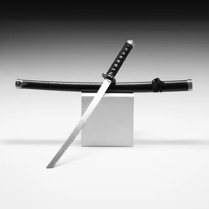 Макет оружия &laquo;Сувенирная катана. Чёрная змея&raquo;, ножны искусственная кожа, матовая, 89 см