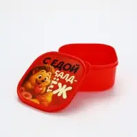 Ланч-бокс квадратный «БалдЁЖ», 700 мл Ланч-бокс квадратный «БалдЁЖ», 700 мл