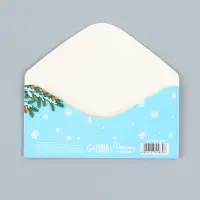 Конверт для денег &laquo;С Новым Годом!&raquo;, 16&times;8 см